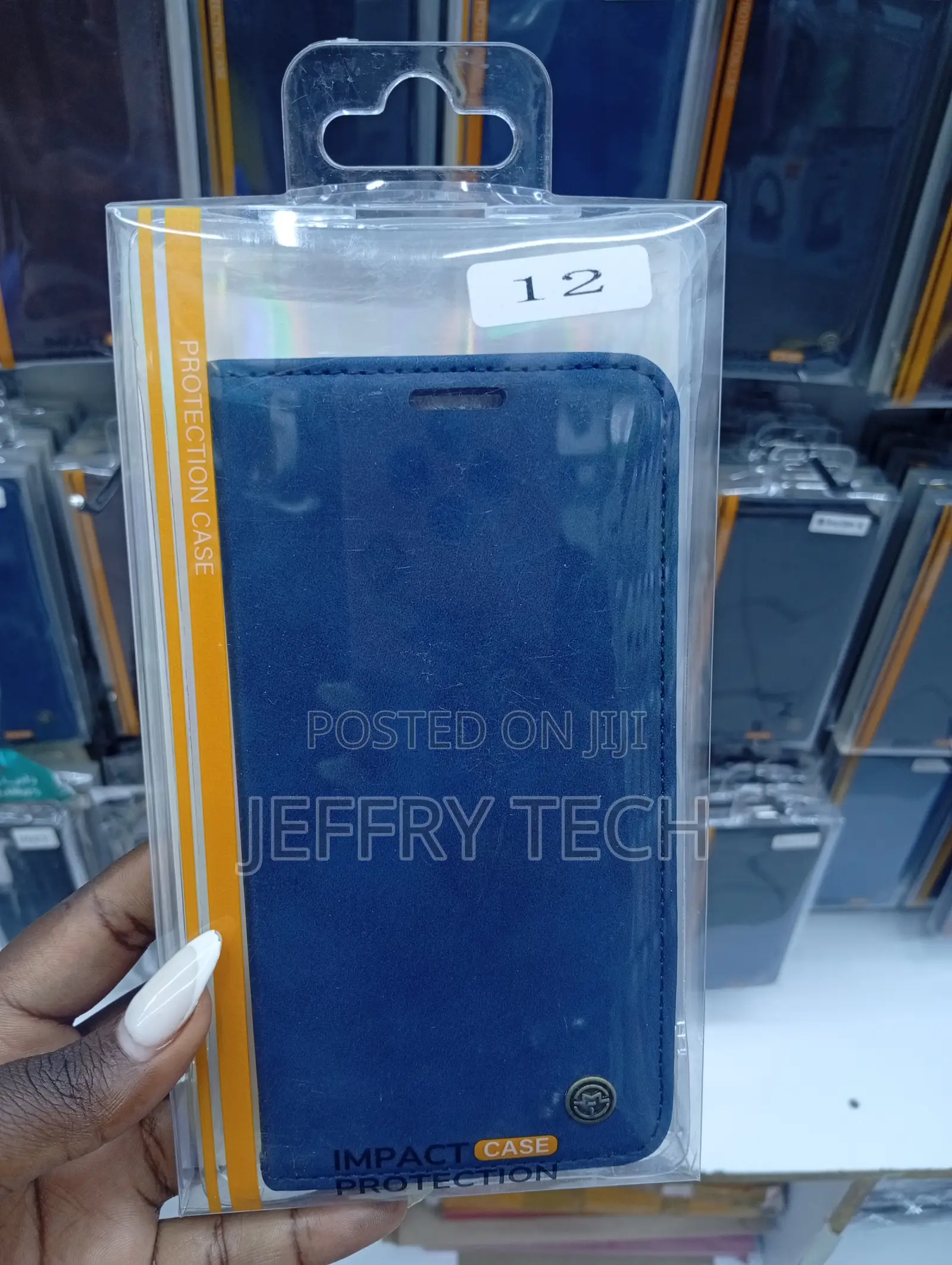 Wallet Flip Case, Specifically Designed for an iPhone 12.