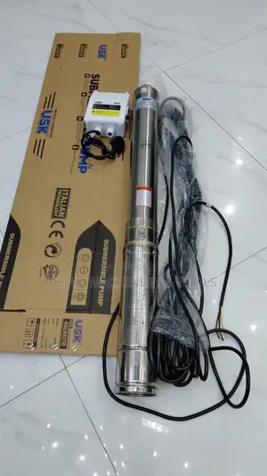 Usk Submersible Pump 1.5hp 4sdm 119metre Head Copper With Control Box