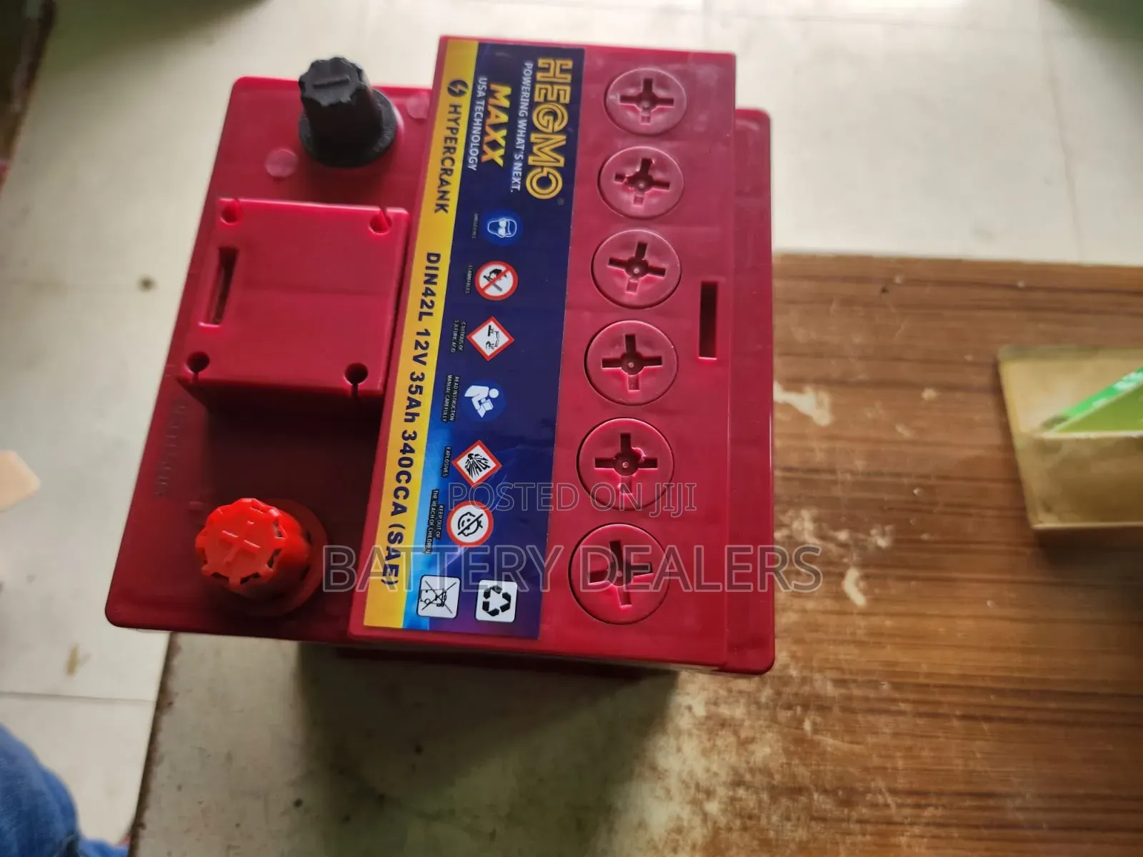 Hegmo Car Battery Din 42, 35ah