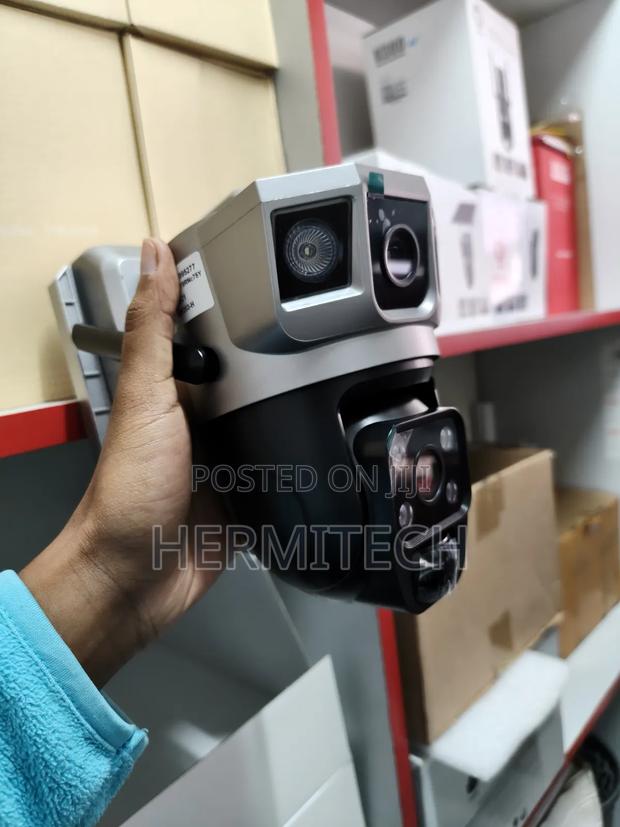 Smooth Video Dual Lens Wifi Smart Solar Powered CCTV - main view