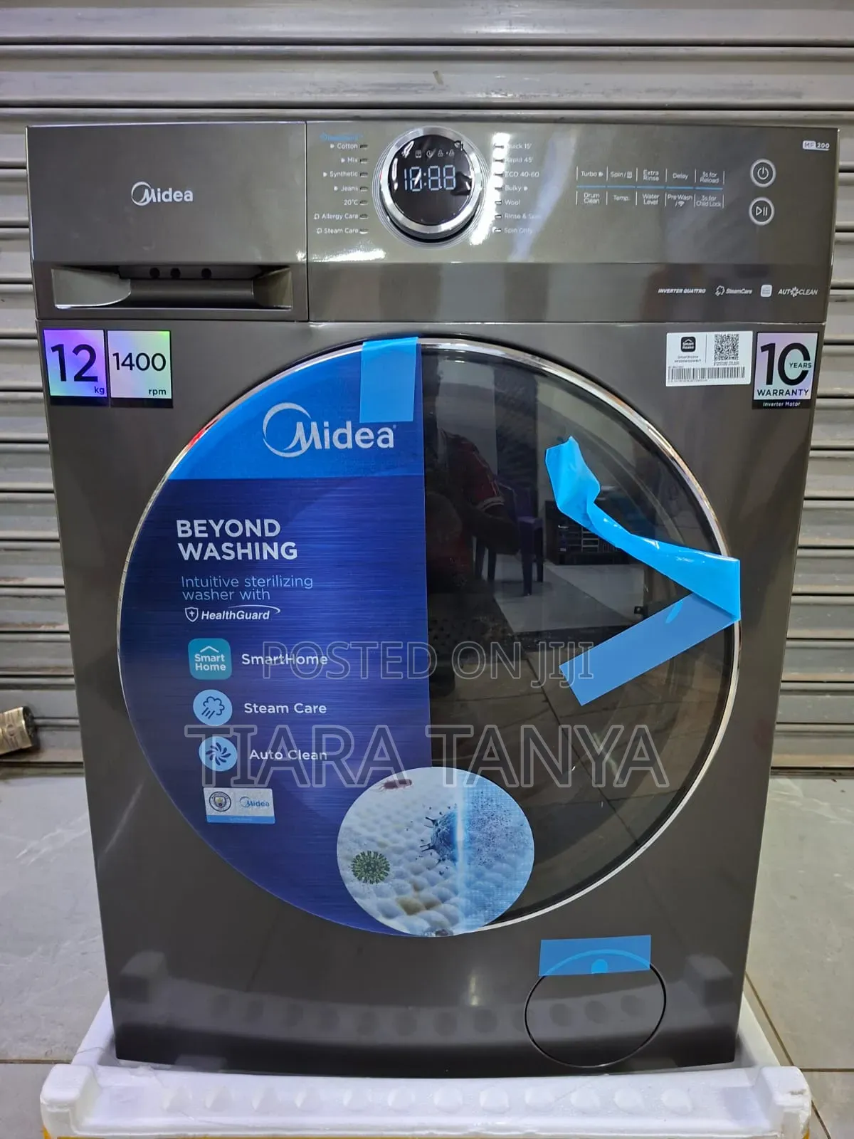 Midea 12kg Wash and Spin Front Load Washing Machine
