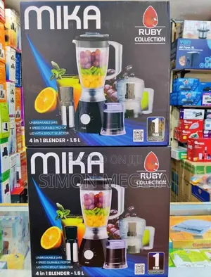 Heavy Duty Mika Blender (4-in-1) – Smoothies, Grinding More | 1.5l