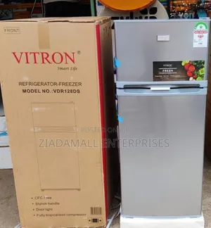 Vitron Double Door Refrigerator 125 Litres Fridge