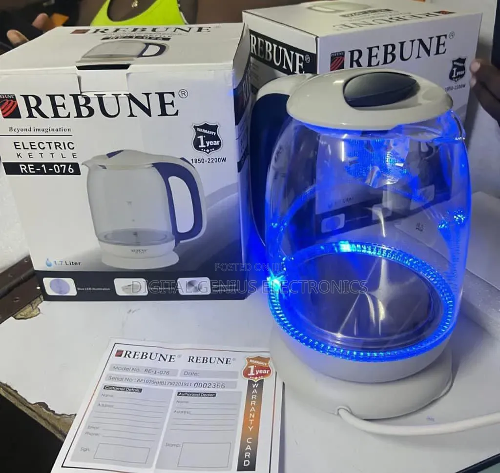 Rebune Glass Electric Kettle