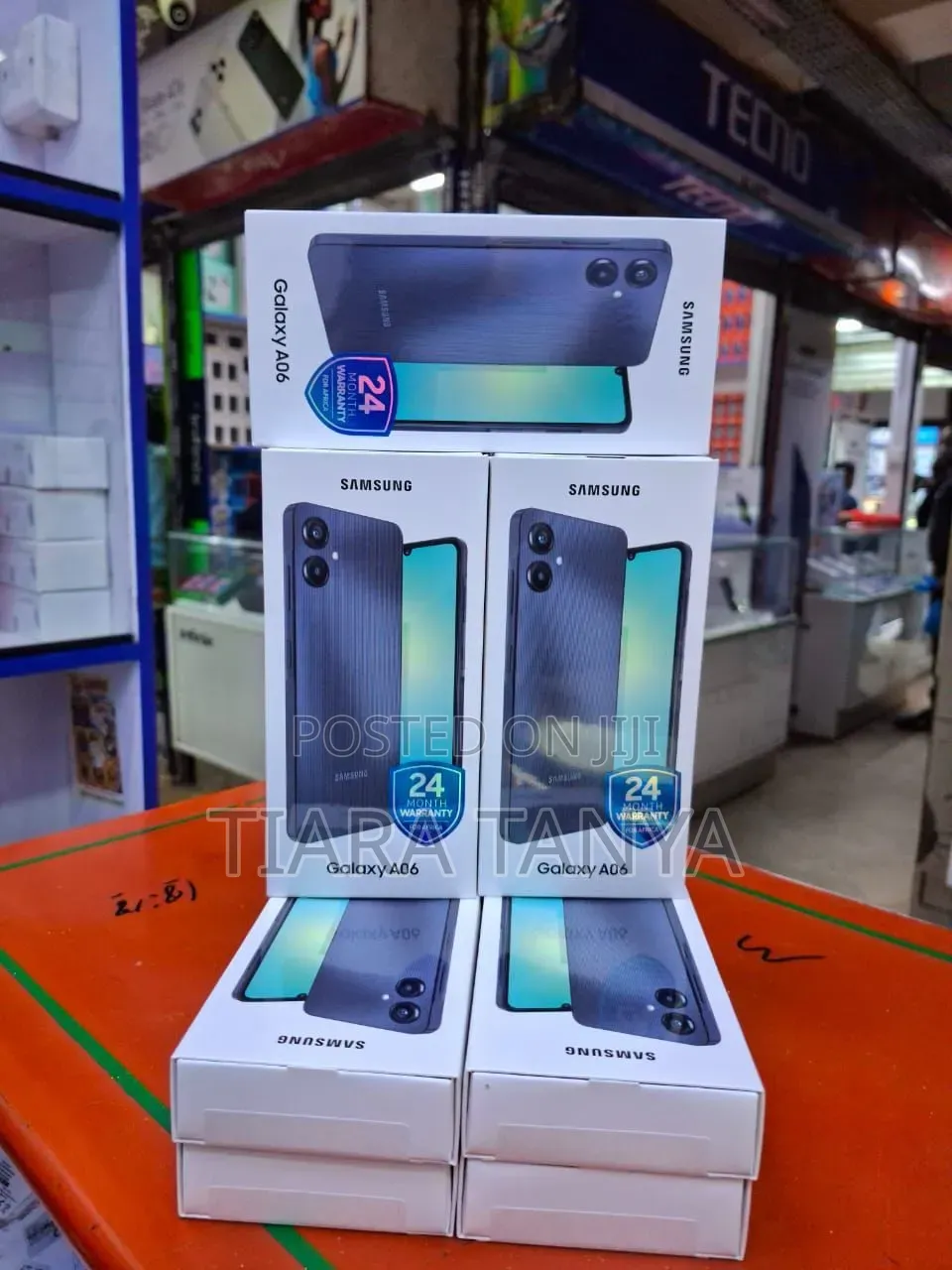 New Samsung Galaxy A06 128 GB Black