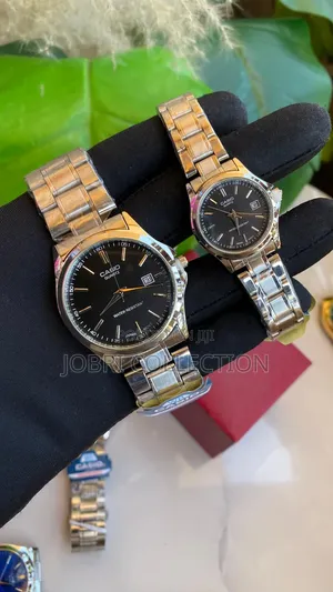 Casio Couple Stainless Steel Non Fade Watches