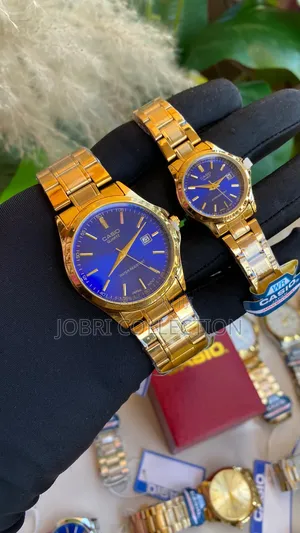 Casio Couple Stainless Steel Non Fade Watches