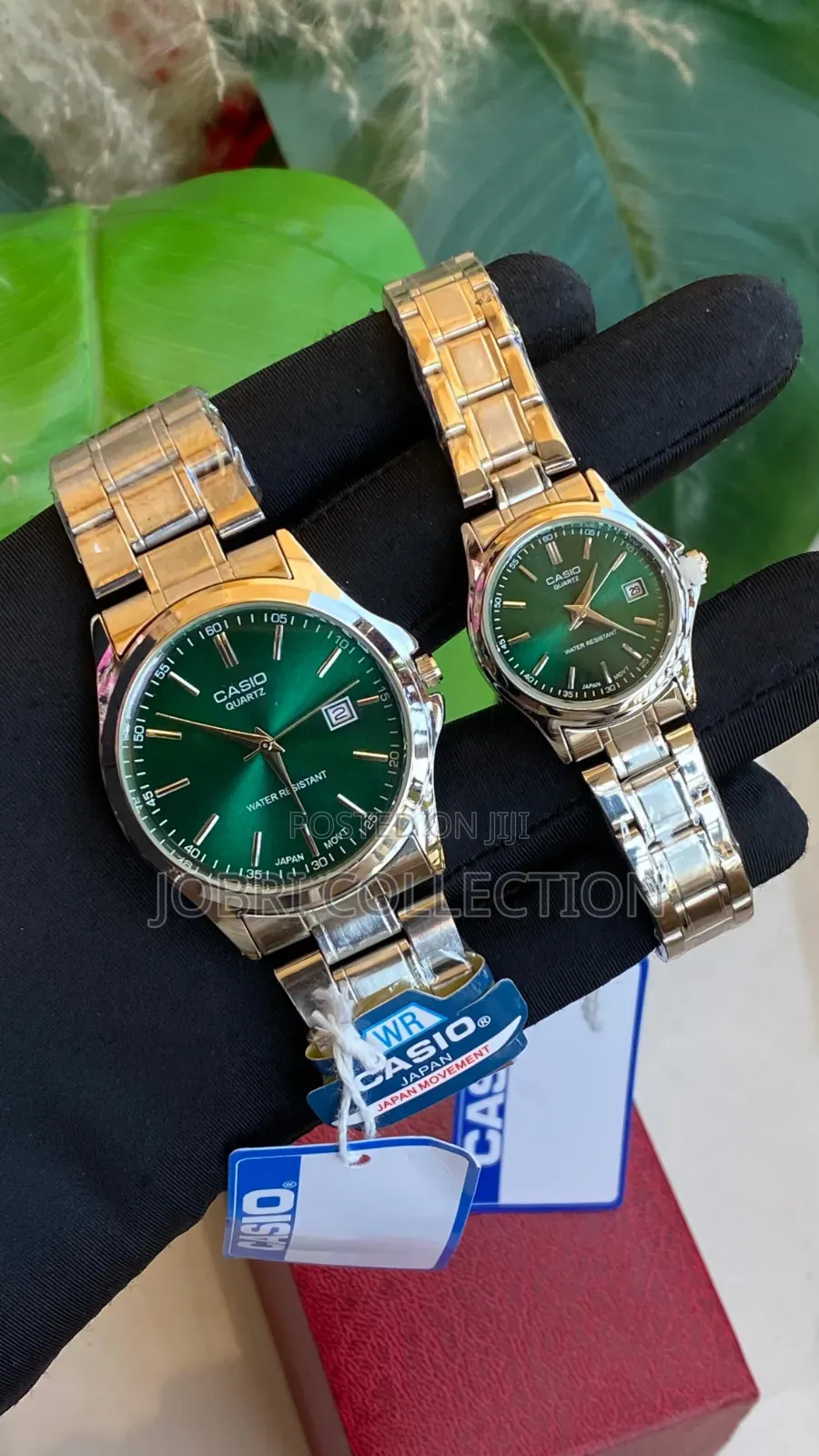 Casio Couple Stainless Steel Non Fade Watches