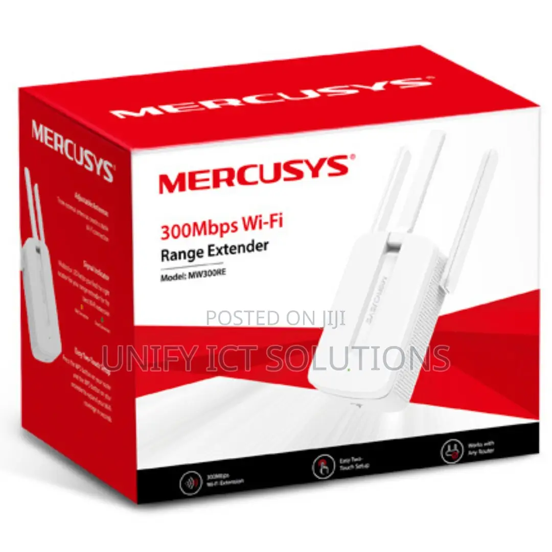 Mercusys Mw300re | 300 MBPS Wi-Fi Range Extender