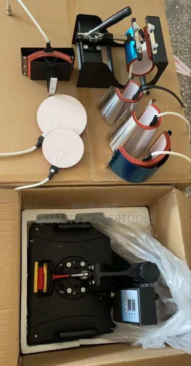 8 in 1 Combo Heatpress Machine-Warranted