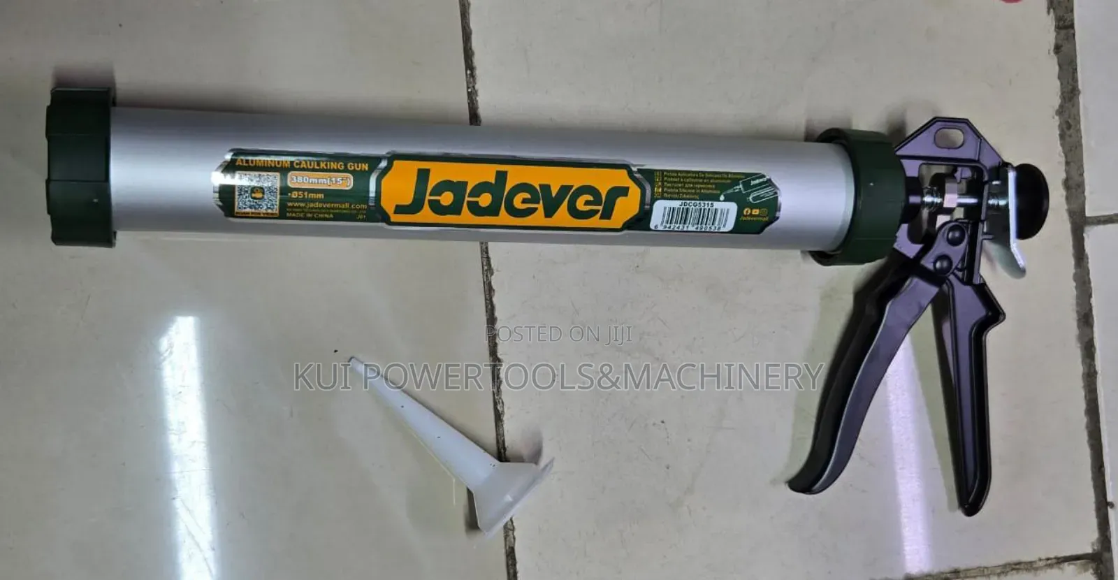 Jadever Aluminum Caulking Gun