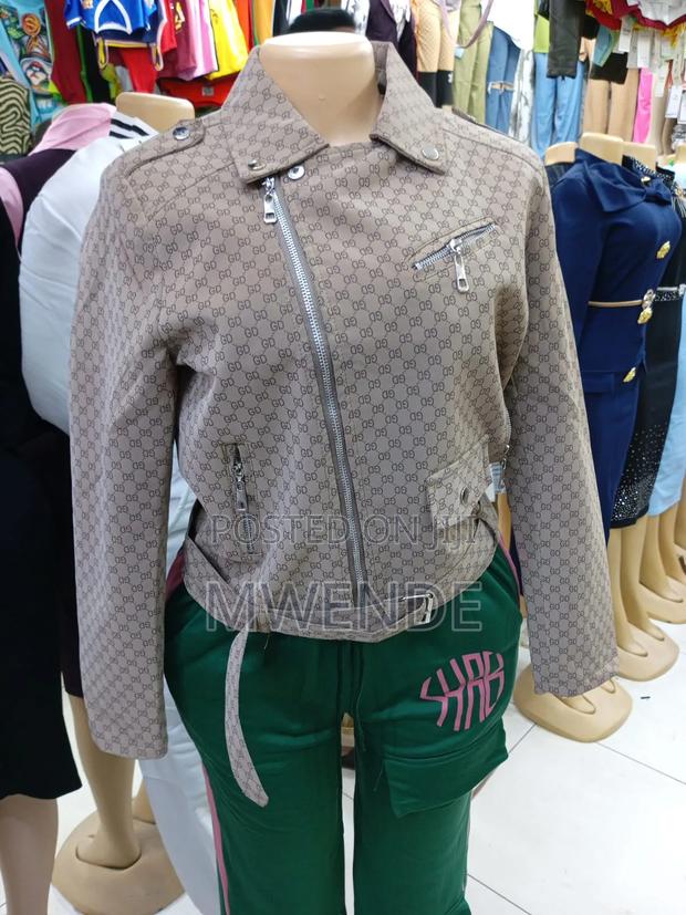 Brown Leather Jacket - thumbnail 2