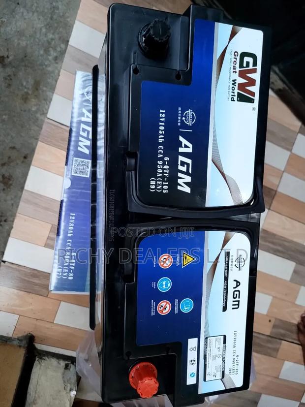 Gw Din105mf Agm Battery - main view