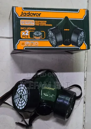 Jadever Half Mask Respirator/2cartridges Mask Respirator