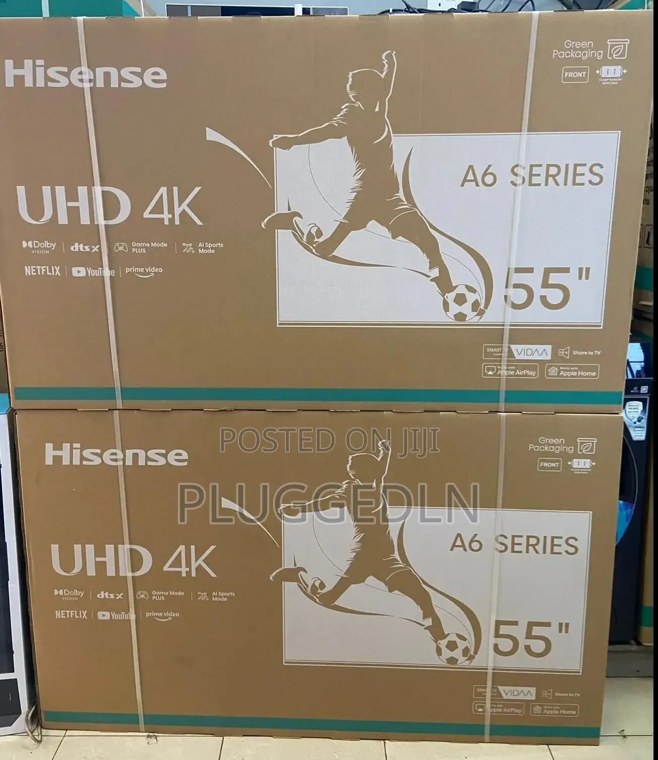 Hisense 55 Smart Frameless(A6 Series) Tv.