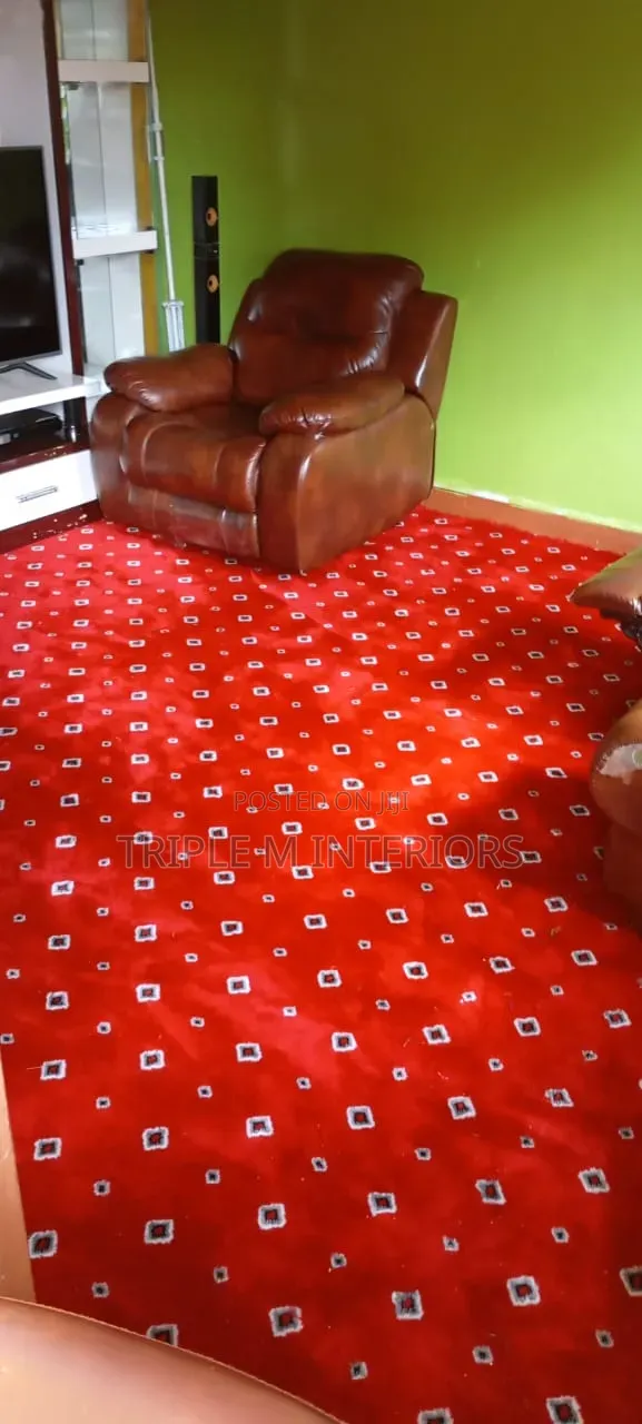 Scarlet Speck Pattern Vip Carpet | Premium Full Coverage