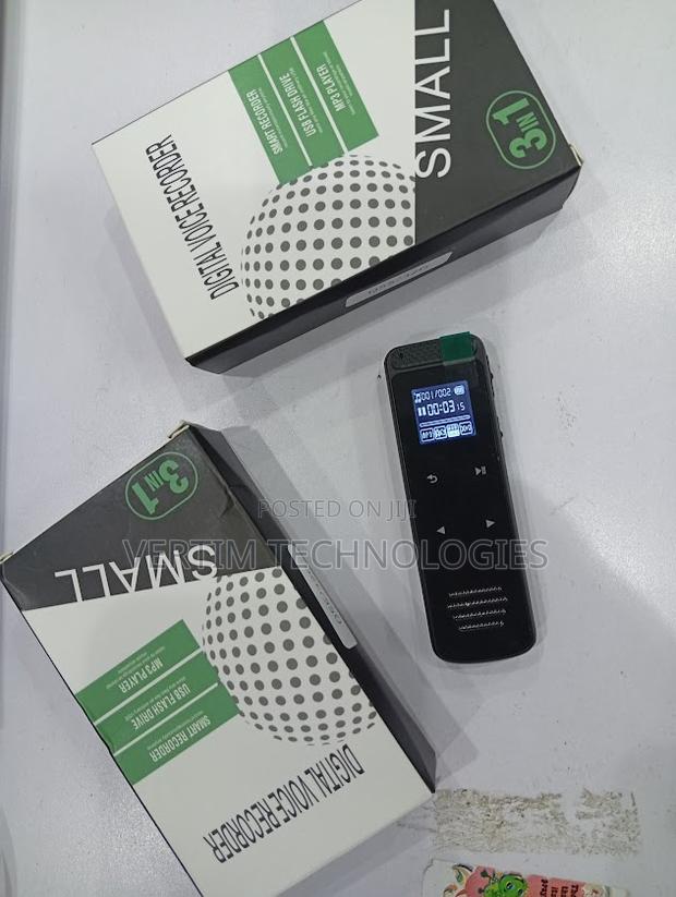 Portable Touch Screen Digital Audio Sound Voice Recorder