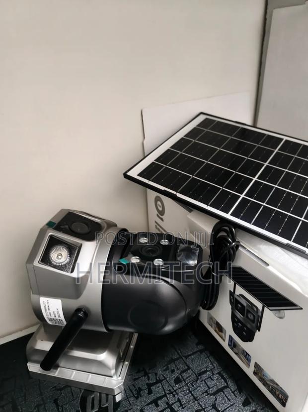 Built-in Two Way Communication Dual Lens Wifi Camera Solar Powered