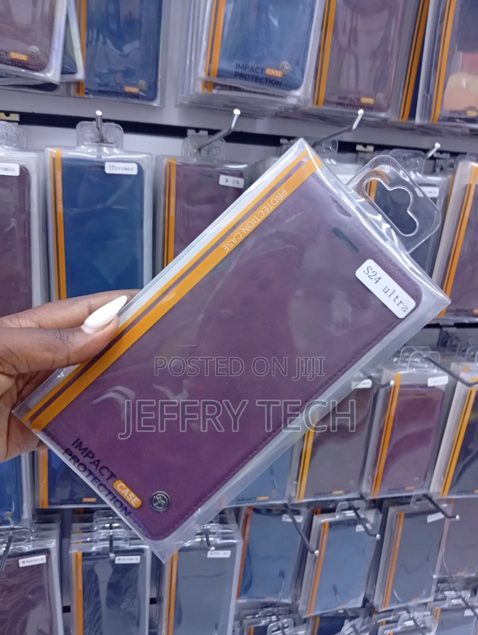 E Wallet Flip Case Designed for the Samsung Galaxy S24 Ultra.