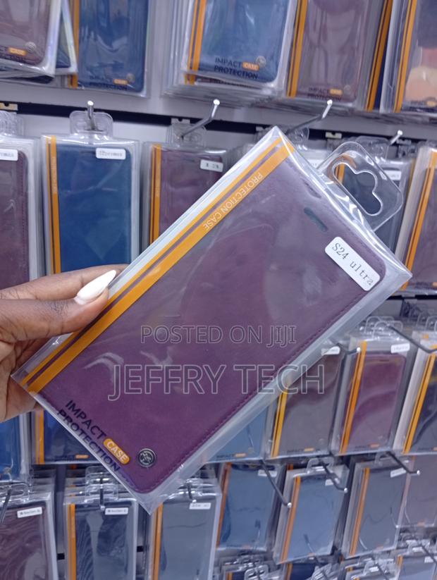 E Wallet Flip Case Designed for the Samsung Galaxy S24 Ultra. - thumbnail 2