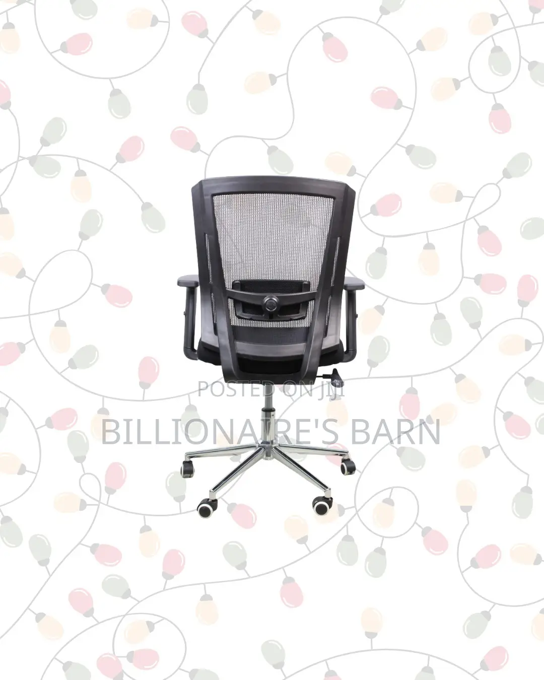 The Barn Origin Chair Mid Back Chrome Base Support Solution