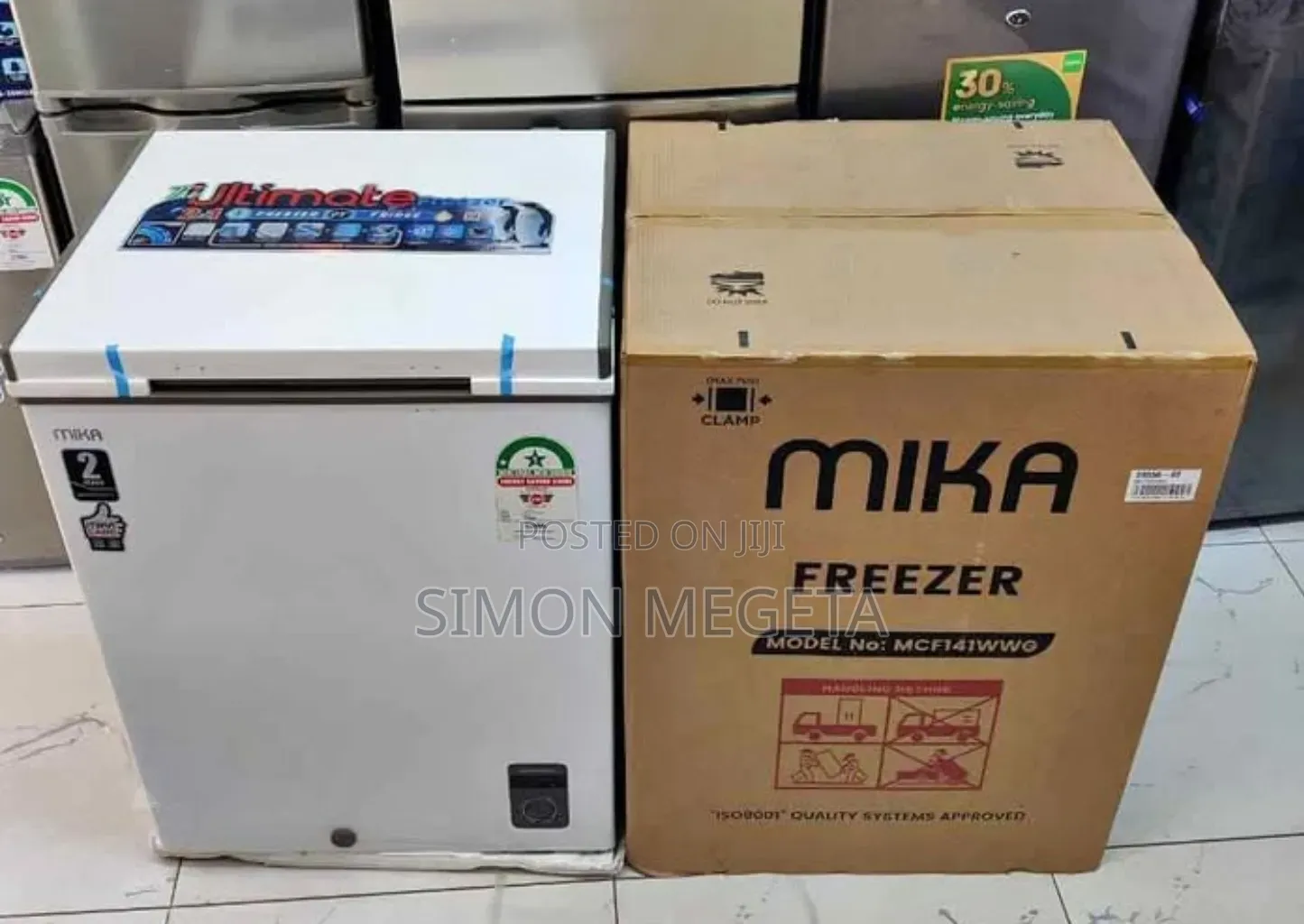 Mika 141l Deep Freezer – Fast Cooling, Low Power Consumption