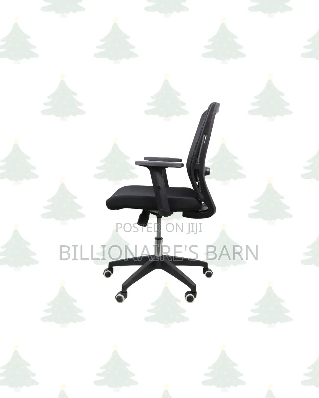 The Barn Origin Chair Mid Back Nylon Base Office Adjustable