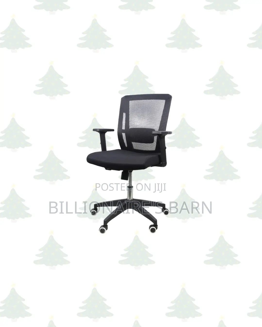 The Barn Origin Chair Mid Back Nylon Base Office Adjustable