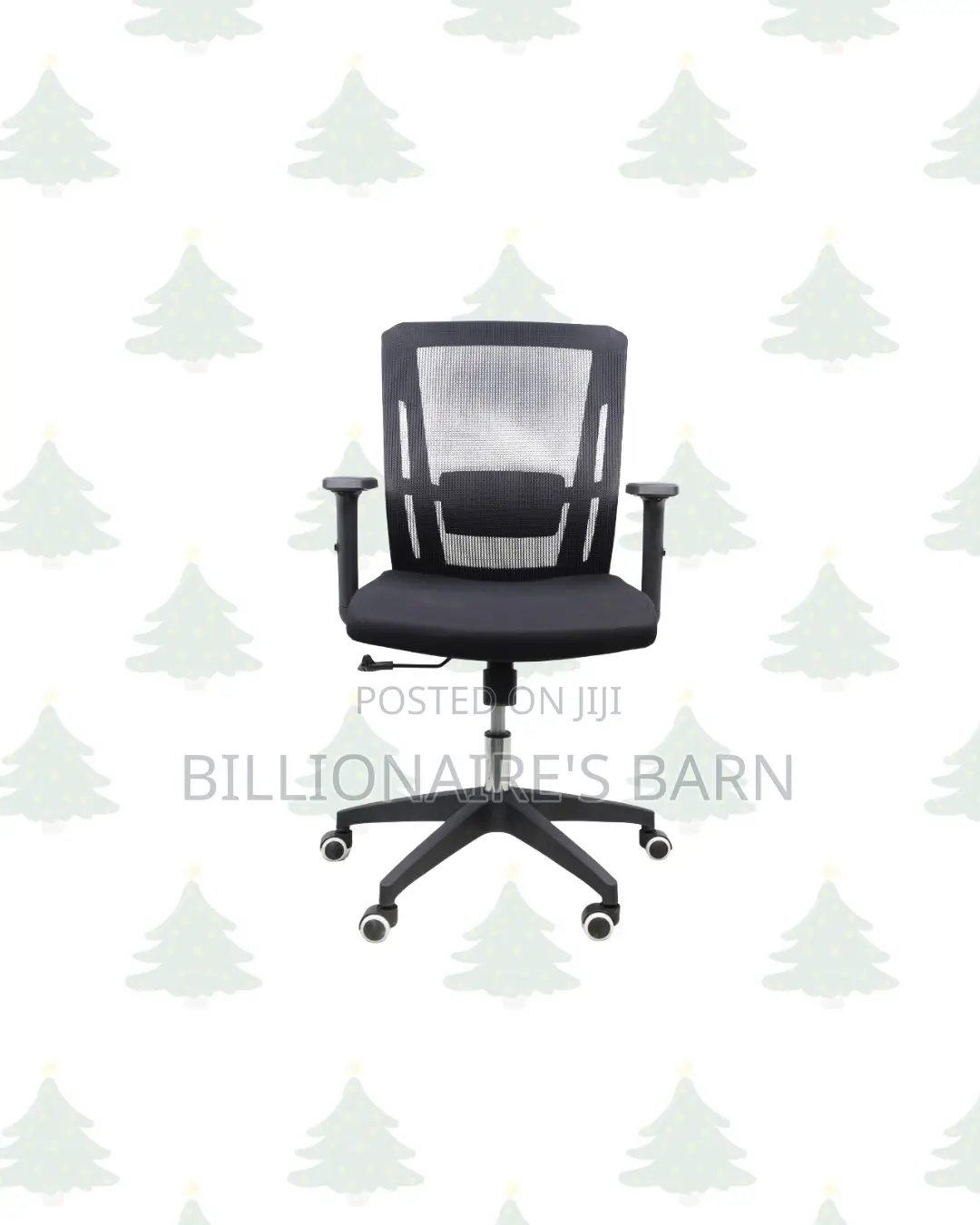 The Barn Origin Chair Mid Back Nylon Base Office Adjustable