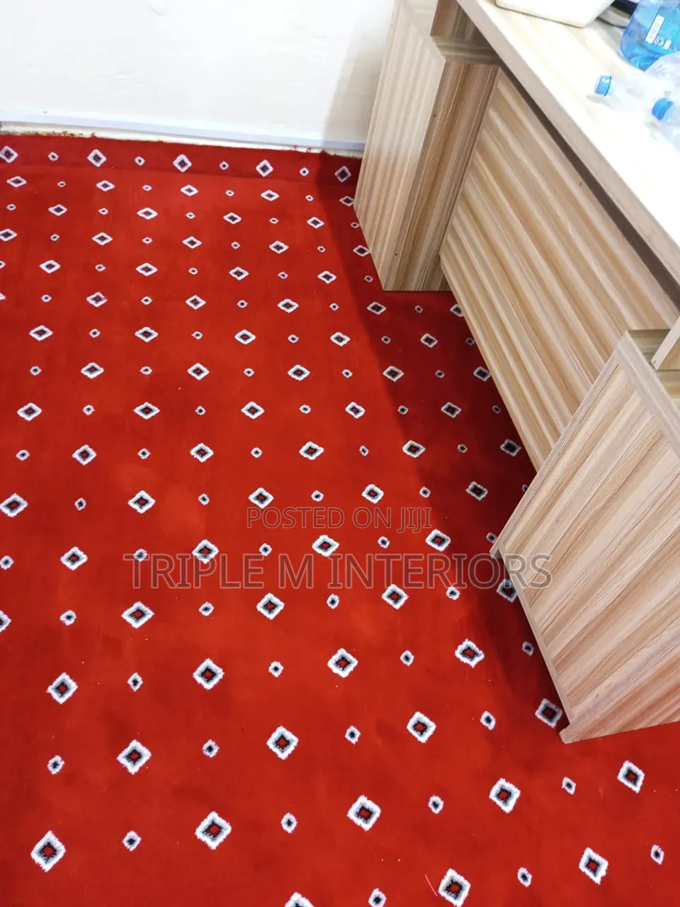 Cherry Red Vip Carpet | Clean Seamless Look