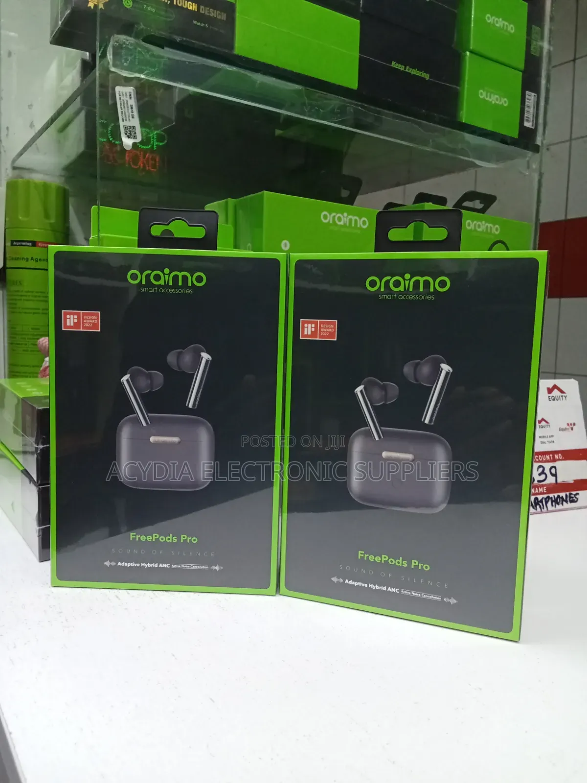 Oraimo Freepods Pro With Adaptive Hybrid Active Noise Cancellation