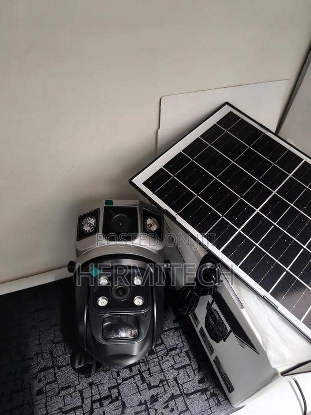 Dual Lens Wifi Smart Solar Powered With Two-Way Voice Intercom System