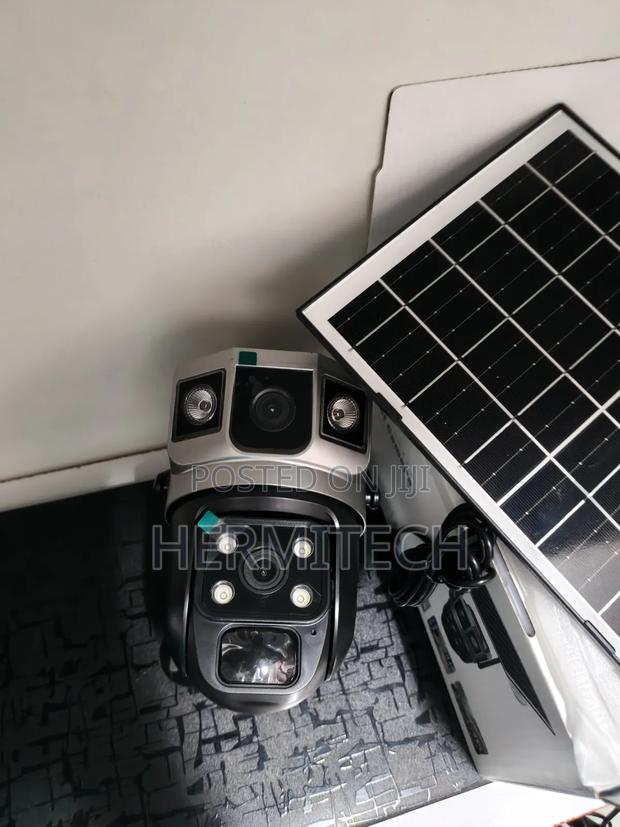 Dual Lens Wifi Smart Solar Powered With Two-Way Voice Intercom System - thumbnail 2