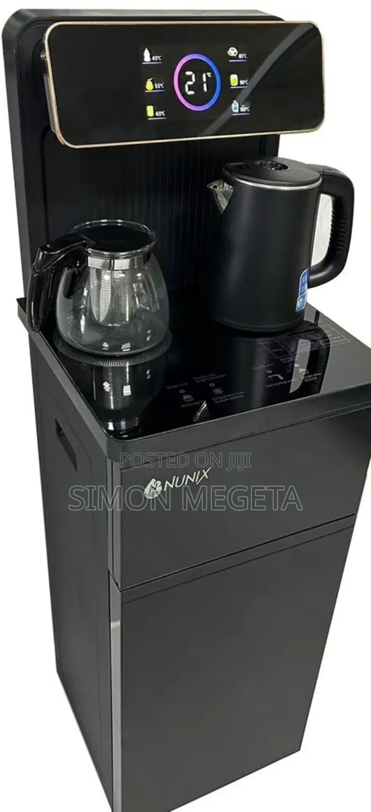 Nunix A3c Hot and Cold Bottom Load Water Dispenser, Voice Recognition