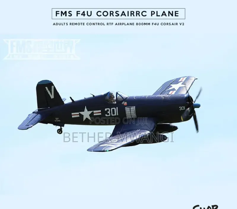 FMS F4u Corsairrc Rc Plane in Kenya