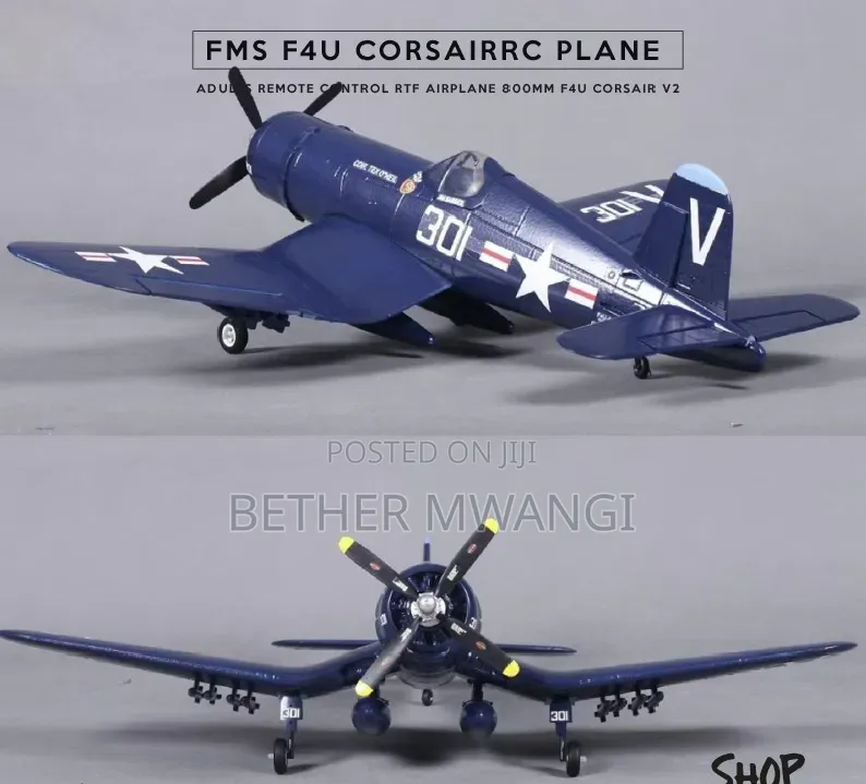 FMS F4u Corsairrc Rc Plane in Kenya
