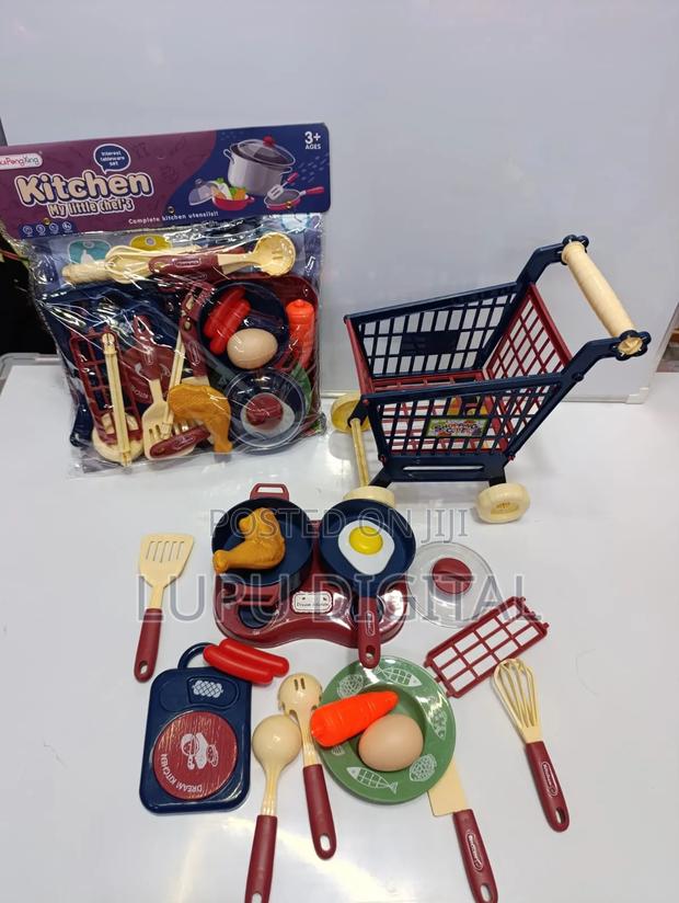 My Little Chefs Kitchen.
With Handcart. - thumbnail 3