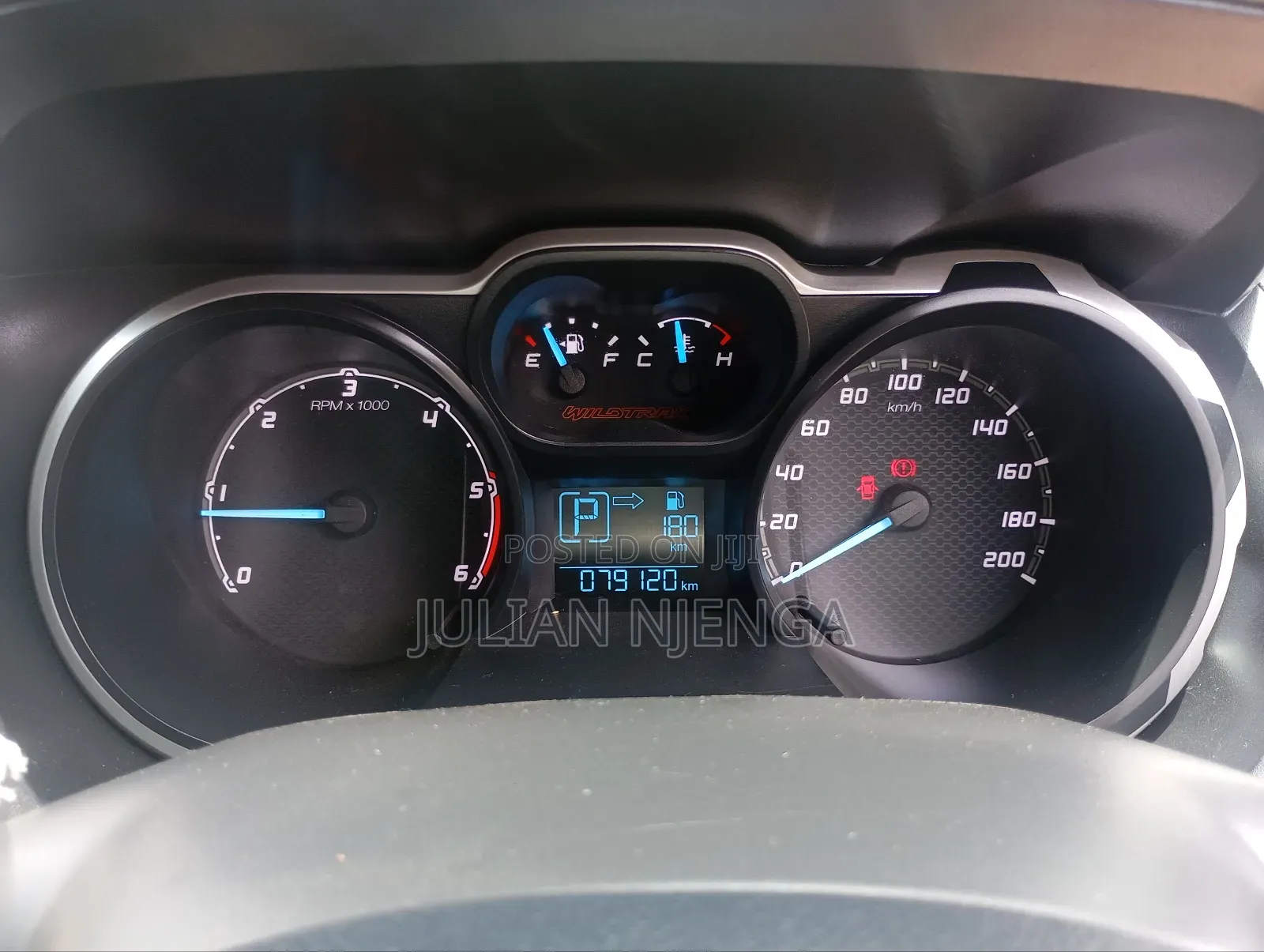 Ford Ranger 2015 Black