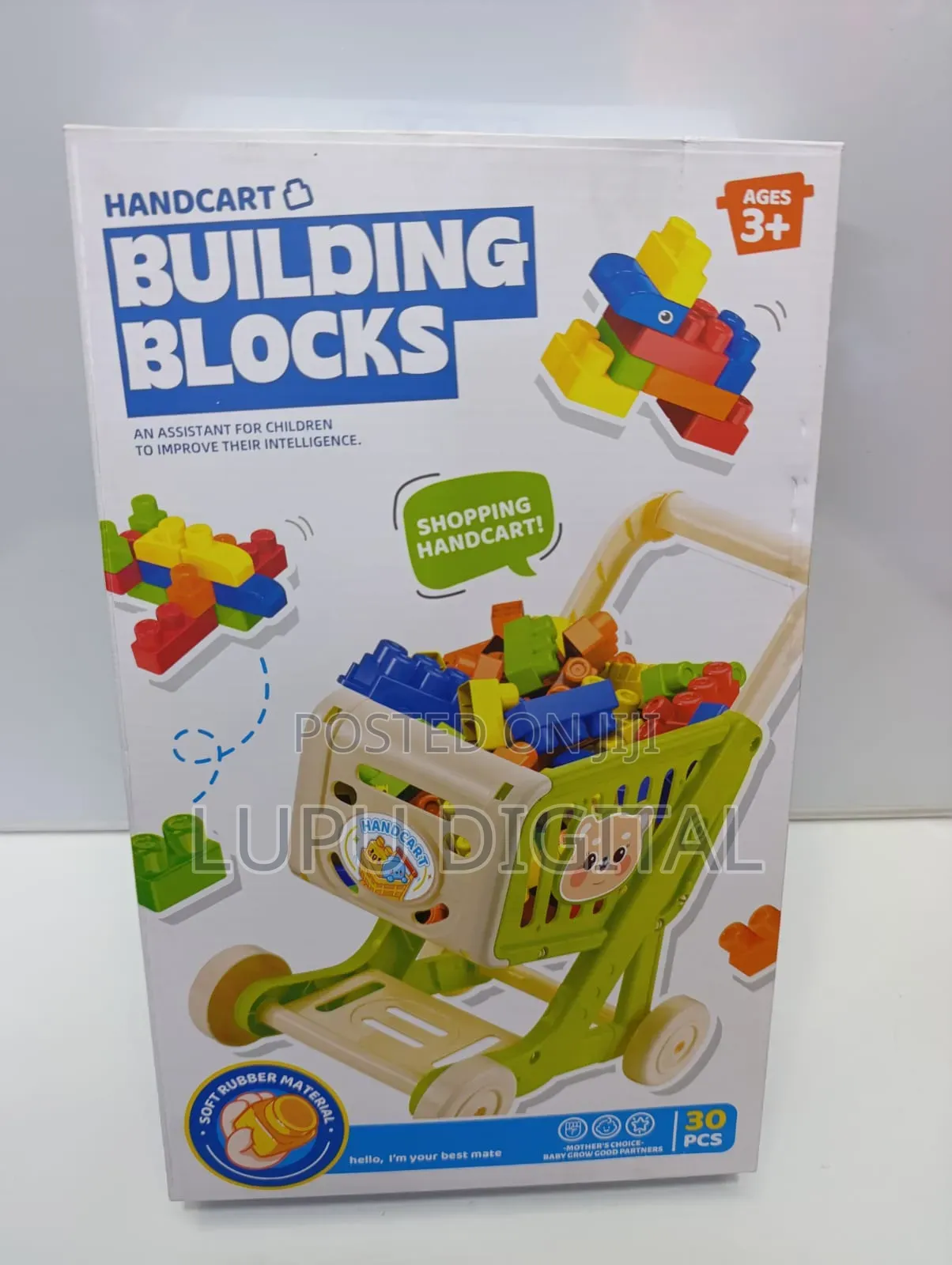 Hardcart Building Blocks
Soft Blocks.
30pcs