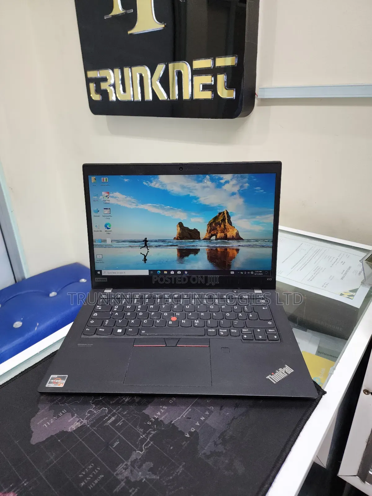 Laptop Lenovo ThinkPad X1 8GB AMD Ryzen 5 SSD 256GB