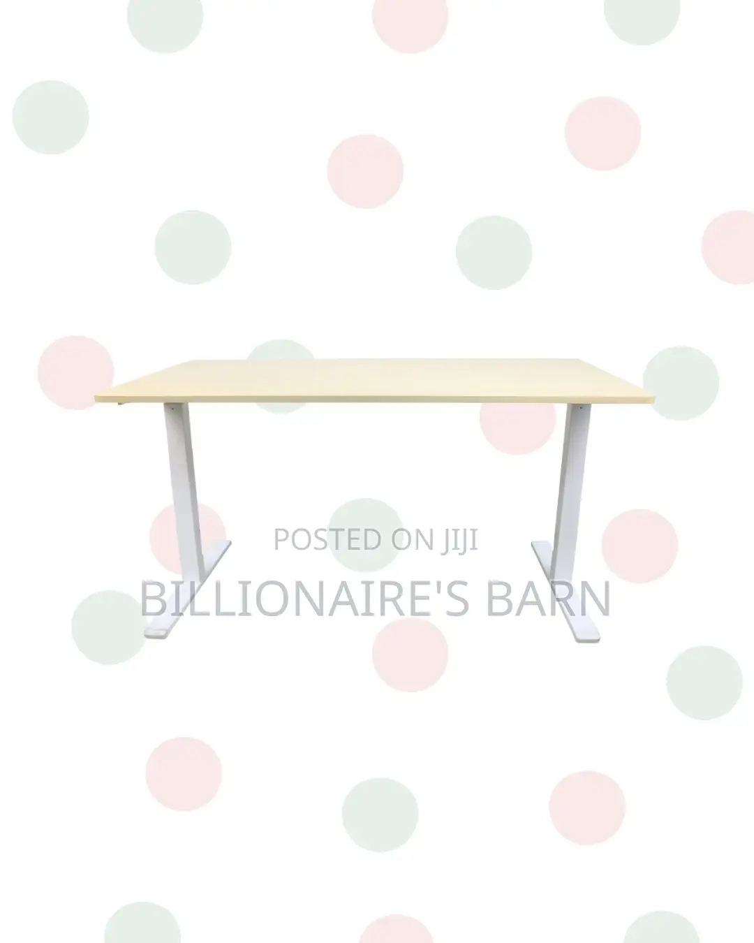 Transform Productivity - 1400x700mm Standing Desk Stable Dual-Monitor