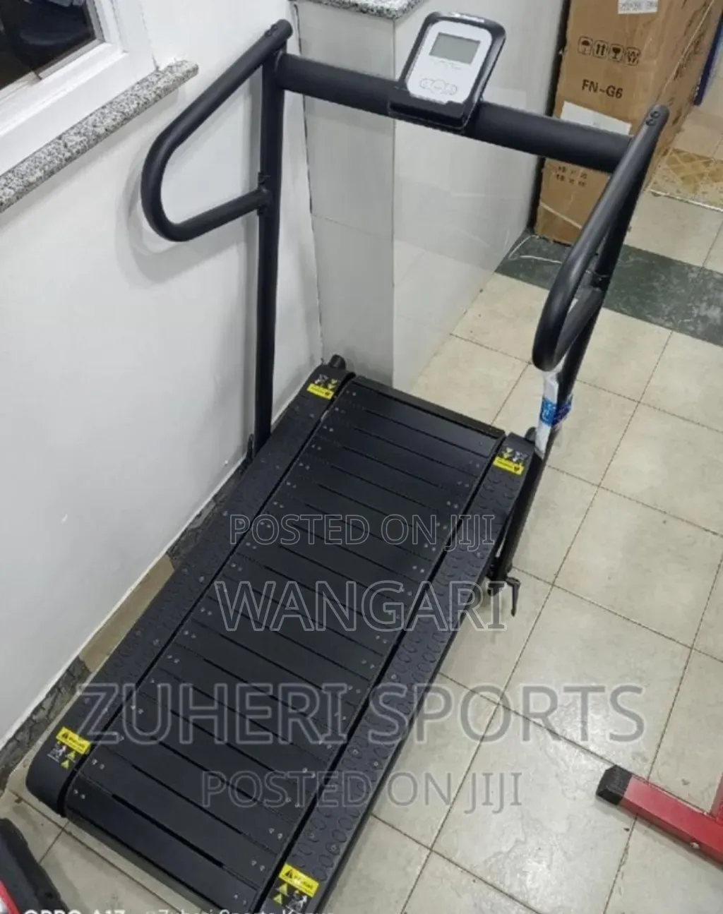 Black Original Treadmill Machine