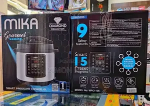 Mika Digital Pressure Cooker – Gourmet Cooking Made Easy