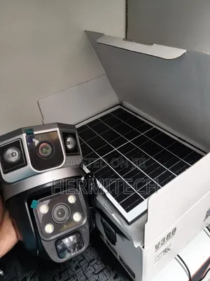 Dual Lens Wifi CCTV Solar Powered Utilizes Ai Human Vehicle Detection