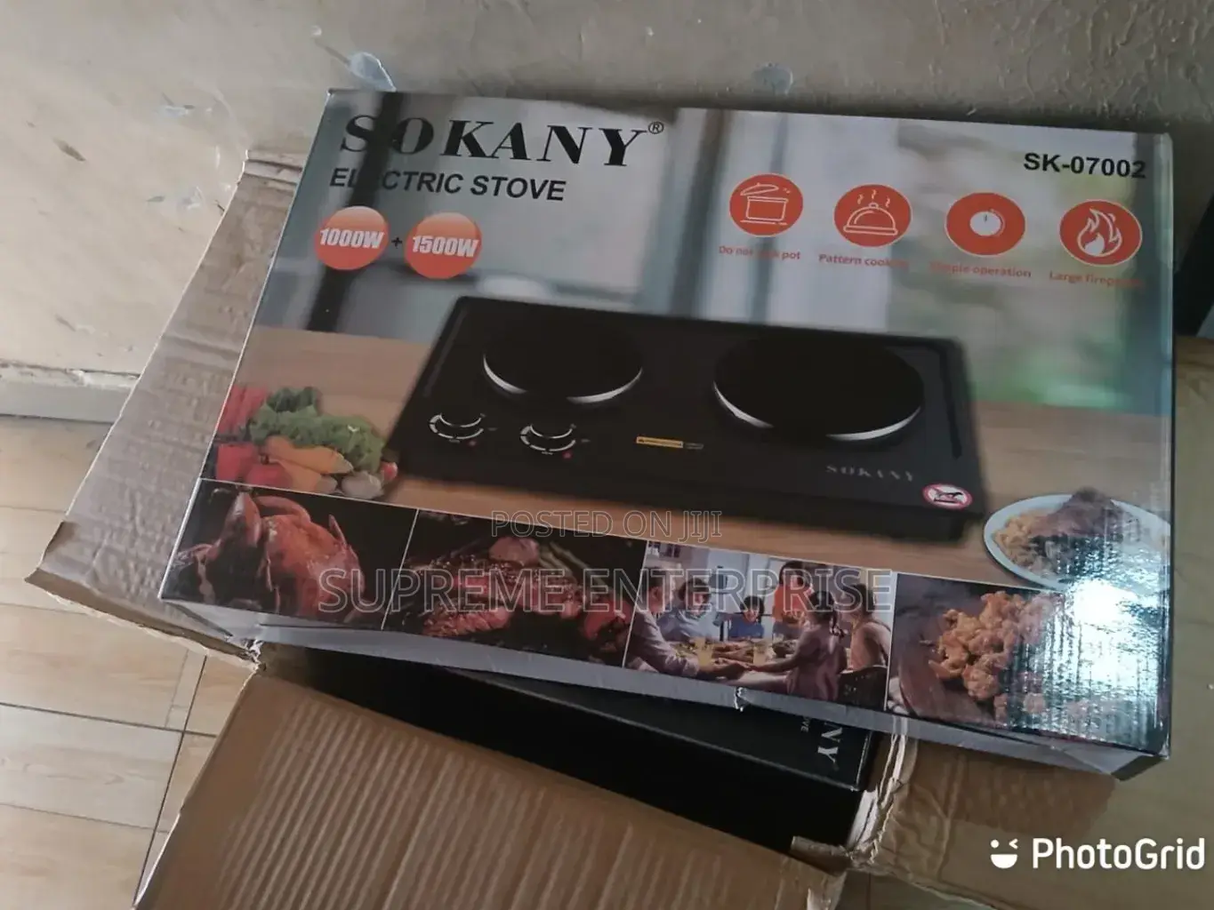 Sokany Induction Cooker With 2 Burners