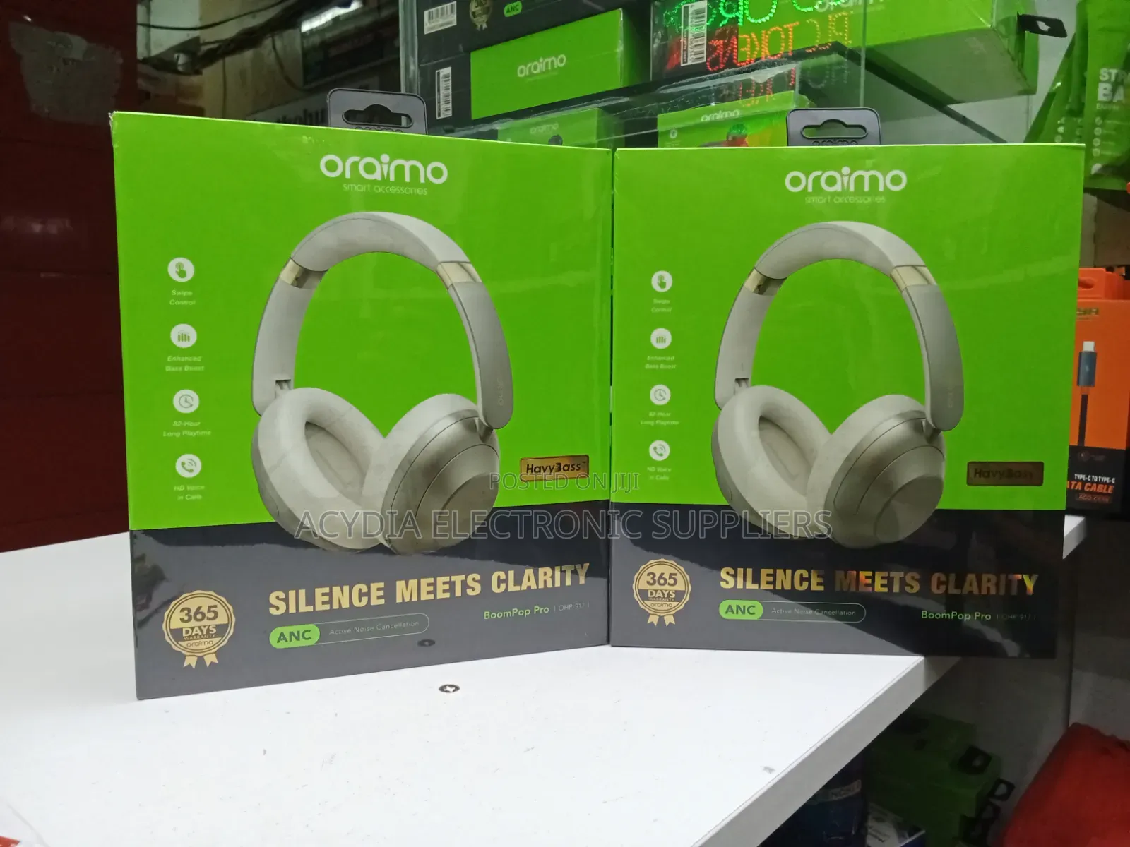 Oraimo Boompop Pro Ohp-917 Noise Cancellation Headphones
