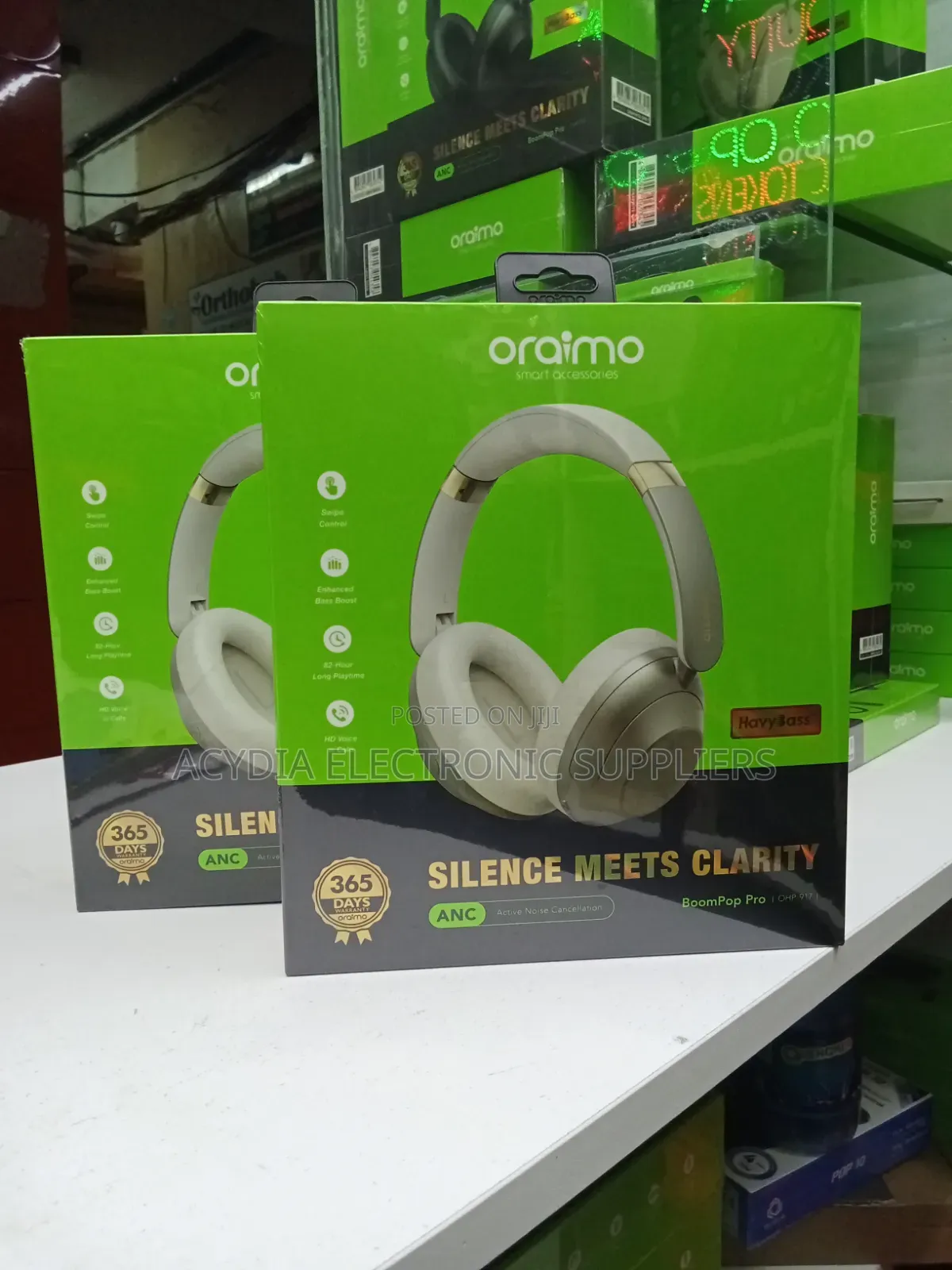 Oraimo Boompop Pro Ohp-917 Noise Cancellation Headphones