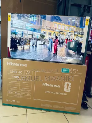 Hisense 55" Uhd Smart Tv Frameless Latest Model