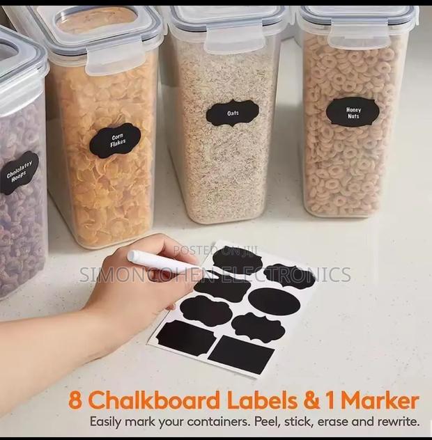 4pcs Food Storage Containers 4l Each - thumbnail 3