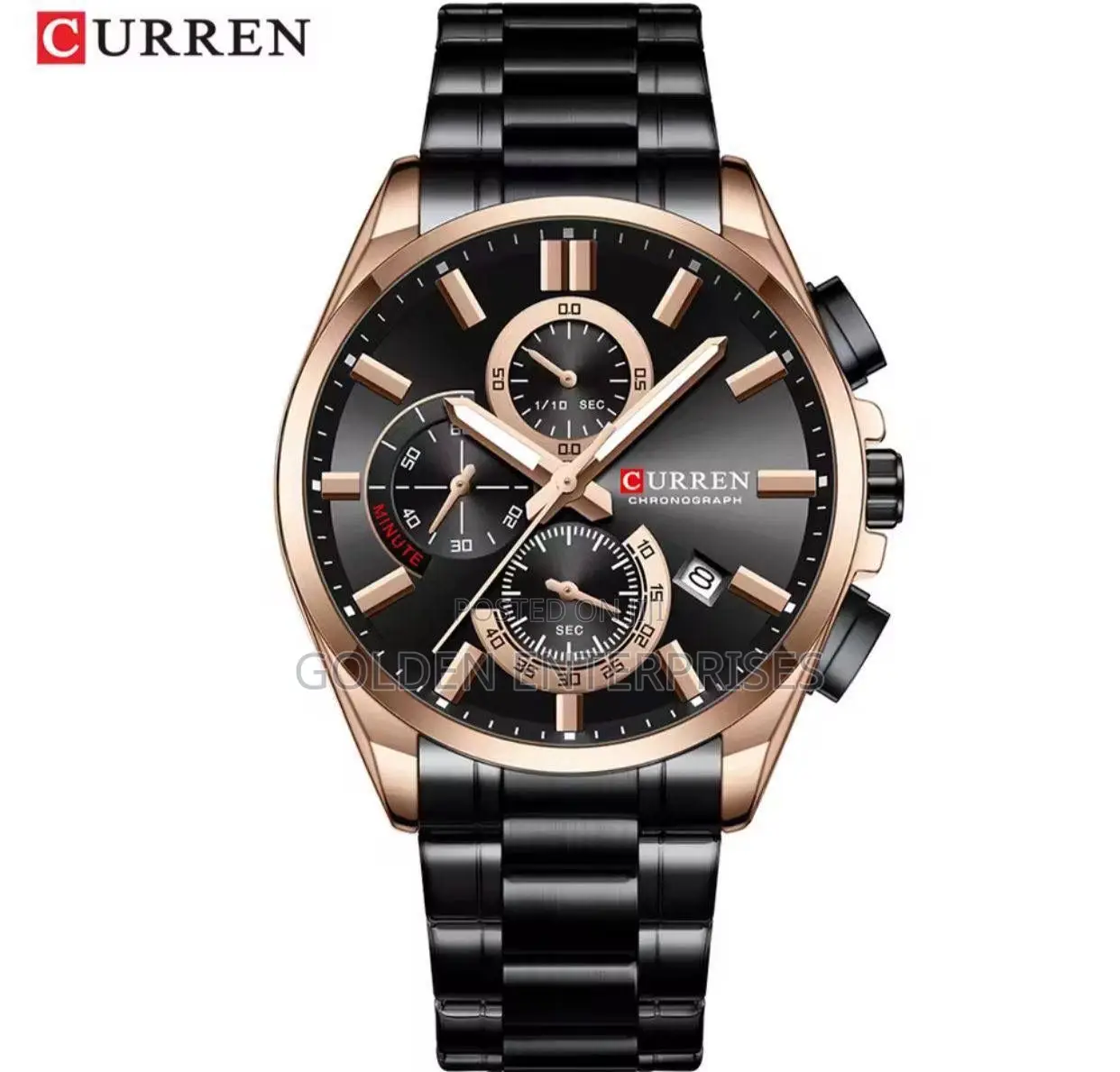 Black Gold Classic Gents Watch #9004